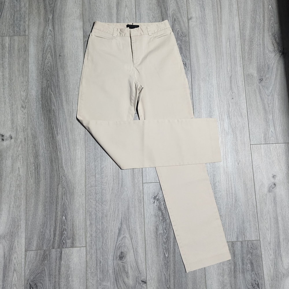 Vintage Y2K The Limited Beige High Rise Straight Leg Pants Womens Size 4 Long